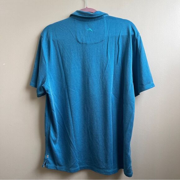 Tommy Bahama blue Breezeway Spectator Polo shirt Size Large - Picture 3 of 7